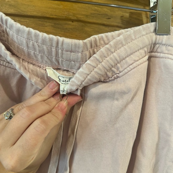 Easel Terry Knit Lounge Pants - Picture 4 of 5